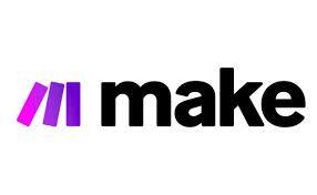 Logo de Make, donde explicamos las ventajas de utilizar la herramienta